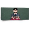 Sablio Obraz Money heist Profesor a jeho tím Zelená - 110x50 cm