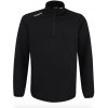 CCM Mikina Locker Room 1/4 Zip Farba: čierna, Veľkosť: L