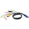 ATEN 2L5301U KVM kábel Čierna 1,2 m (2L-5301U)