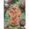 Drevený Kríž Archanjel Michael (Krížik z bukového masívneho dreva)
