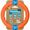 PitchDog Tréningový kruh pre psov 17 cm oranžový