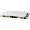 Cisco Catalyst 1300 Riadený L2/L3 Gigabit Ethernet (10/100/1000) Podpora napájania cez Ethernet (PoE) Šedá (C1300-48P-4G)