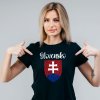 Vtipné tričko Slovensko znak d.n. Farba: Čierna, Veľkosť: XXL