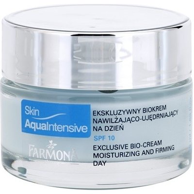 Farmona Skin Aqua Intensive hydratačný a spevňujúci denný krém SPF 10 (Coral, Atlantic Algas, Hyaluronic Acid, Colagen, Vitamin E, Inutec, UV Filters) 50 ml