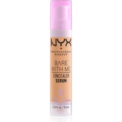 NYX Professional Makeup Bare With Me Concealer Serum hydratačný korektor 2 v 1 5,5 Medium Golden 9,6 ml