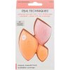 Real Techniques Ultimate sponge Trio Miracle Complexion hubka na tekutý make-up 1 ks + Mini Miracle Complexion hubka na tekutý make-up mini 1 ks + Miracle Powder hubka na púder 1 ks kozmetická sada