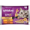 Whiskas TastyMix Creamy Creations kura a zelenina jahňa a morka v šťave 4 x 85 g