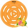Gélová vložka do pisoáru FRESH4U citrusová s rukavičkou