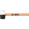Kladivo Strend Pro HM232 340 g, 290mm, gumené, BlackWhiteHead, drevená rúčka