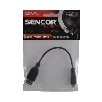 Sencor SCO 513-001 USB A/F-Micro B/M