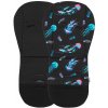 PETITEMARS PETITE&MARS Vložka do kočíka Foamy Limited 100 Jellyfish