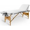 Skladací masážny stôl TANDEM Basic-3 Farba: biela 195*70 cm / 15,3 kg / 4 farby
