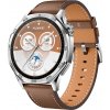 Huawei Watch GT 5/46mm/Silver/Elegant Band/Brown VILI-B19L