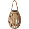 BAUHAUS Solárne svietidlo Natural, 29 cm, teplá biela, 802-349