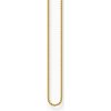 Thomas Sabo KE2227-413-39-L50V Gold-plated chain in Venetian design 1 mm