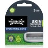 Wilkinson Sword Hydro Trim and Shave Skin Protection For Body and Balls náhradné hlavice 3 ks