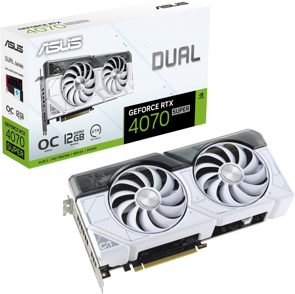 Asus DUAL-RTX4070S-12G-WHITE