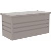G21 Záhradný úložný box Denver 280 l, sivý plechový