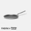 Palacinková panvica FABINI & Těhotnej kuchař 2.0, ø 28 cm - Panvica z nerezovej ocele s hybridným keramickým povrchom z viacvrstvovej nerezovej ocele
