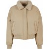 Dámska bomber bunda Urban Classics Pilot - béžová 5XL