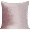 Eurofirany Dekoračná obliečka na vankúš SAMANTH - pudrová staroružová Polyester 40x40 cm