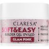Claresa Soft&Easy Builder Gel podkladový gél na nechty odtieň Glam Pink 12 g