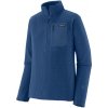 Pánska mikina Patagonia R1 AIR ZIP-NECK - tmavo modrá S