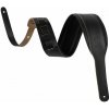 Levy's Amped Leather Black Gitarový pás