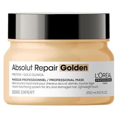 L'Oréal Professionnel Absolut Repair Golden Professional Mask maska pre regeneráciu veľmi poškodených vlasov 250 ml pre ženy
