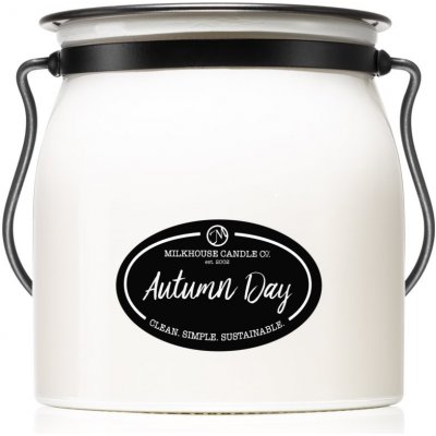 Milkhouse Candle Co. Creamery Autumn Day vonná sviečka Butter Jar 454 g
