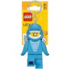 LEGO svietiaca kľúčenka - Iconic Žralok (LGL-KE155)