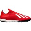 Pánske futbalové kopačky Adidas X Tango 18.3 TF - Veľkosť 44 2/3 – pánske futbalové kopačky X Tango 18.3 TF vhodné na umelý trávnik od značky Adidas, červené vyhotovenie. - 2522938