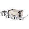 Súprava hrncov OPUS PRIMA, súprava 7 ks, strieborná, nerezová oceľ, Ruffoni