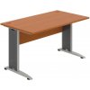OFFICE PRO s.r.o. HOBIS kancelársky stôl pracovný rovný - CS 1400, čerešňa