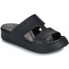 Crocs Šľapky GETAWAY PLATFORM H STRAP Čierna