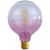 Edison Soft žiarovka PINK-TRANSPARENT SPHERE - E27, 4W, 150lm, Stmievateľná | Daylight Italia