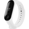Silikónový remienok FIXED Silicone Strap pre Xiaomi Mi Band 3/4, biela