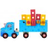Drevené nákladné auto s prívesom Prasiatko Peppa (auto s dreveným náradím) (100395658)