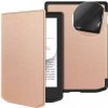 Vsetkonamobil 114799 LEATHER Zaklápací kryt pre PocketBook 619 Verse Lite ROSE GOLD