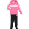 adidas Súpravy vrchného oblečenia Seasonal Essentials Tiberio 3-Stripes Fleece Track Suit Kids Ružová