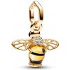 Pandora Krásny pozlátený prívesok Včela Shine 762672C01