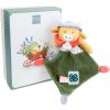 Doudou Dárková sada Kravička Aneth s chrastítkem 21 cm