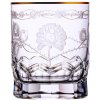 Bohemia Crystal Ručne brúsené poháre s rytinou na whisky a rum 320ml (set po 2ks)