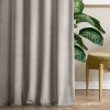 Zamatový záves s riasiacou páskou Velvet P277 - sivobéžový, 270 cm, š. 3,8 m x d. 2,7 m