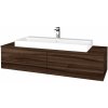 Dreja Kúpeľňová skrinka MODULE SZZ12 140 umývadlo Glance - D06 Orech / D06 Orech