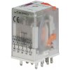 Päticové relé ERM4-230ACL 230V AC, 6A, 4CO, s LED (ETI)