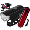 Osvetlenie na bicykel MAXSELL ZD41B 300 lm, nabíjateľné