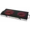 ProfiCook DKP 1211 nerez / indukčný varič / 2 vykurovacie dosky / 2800W / regulácia výkonu (4006160012118)