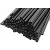 Čierne bužírky 2,4/1,2mm - 1m tepelnoizolačné