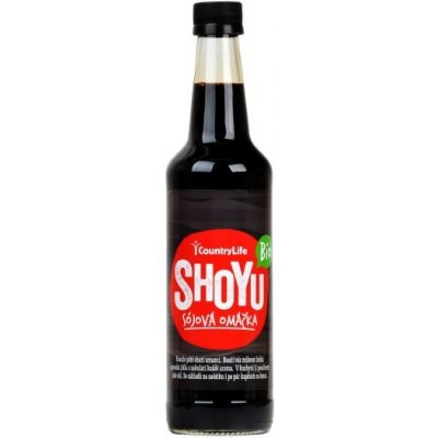 Sójová omáčka SHOYU BIO 500ml Country Life